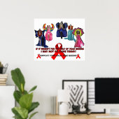 Als het niet voor de hulp van de Belemmerende koni Poster (Thuiskantoor)