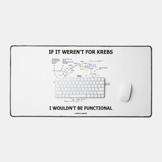 Als het niet voor Krebs was, zou ik niet functione Bureaumat (Keyboard & Muis)