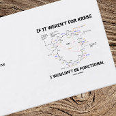 Als het niet voor Krebs was, zou ik niet functione Visitekaartje