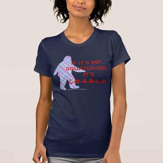 Als het niet zo smerig is, is het krap! t-shirt (Voorkant)