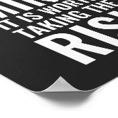 Als het nog steeds in je geest Inspirerend is Poster (Hoek)