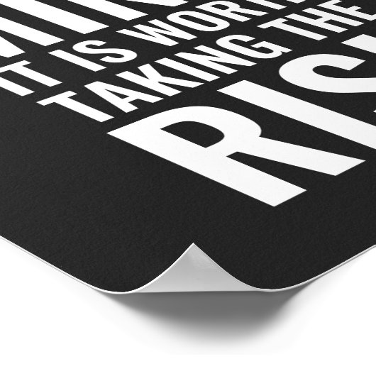 Als het nog steeds in je geest Inspirerend is Poster (Hoek)