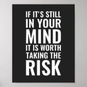 Als het nog steeds in je geest Inspirerend is Poster (Voorkant)