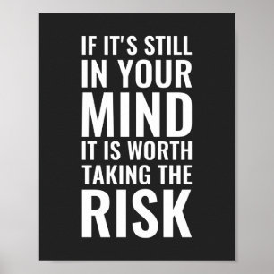 Als het nog steeds in je geest Inspirerend is Poster