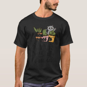 Als het om planten en katten gaat, ben ik tuinman t-shirt