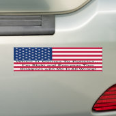 Als het om politiek gaat bumpersticker (Op auto)