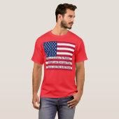 Als het om politiek gaat t-shirt (Voorkant volledig)