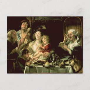 Als het Oude Zing, dus de Jonge Pijp, 1638 Briefkaart