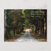 Als het pad mooi is... briefkaart (Voorkant)