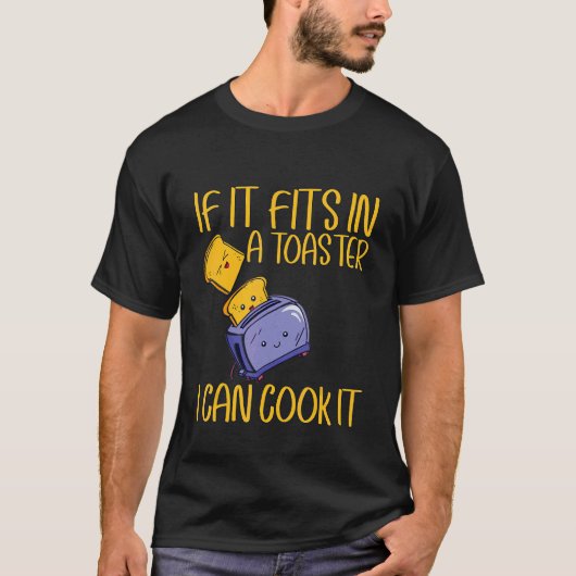 Als het past in een broodrooster, kan ik het afnem t-shirt (Voorkant)