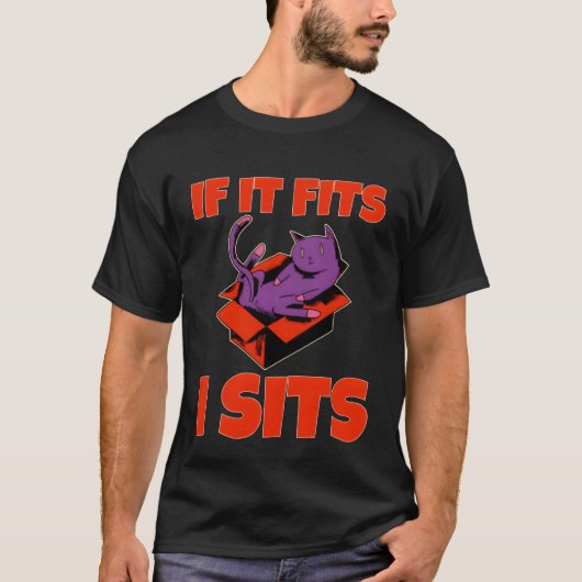 Als het past, zit het vrienden t-shirt (Voorkant)