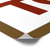 Als het Pet je past — treed je bij het leger Poster (Hoek)