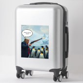 Als het President dom is Sticker (Koffer)