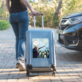 Als het President dom is Sticker (Koffer Insitu)