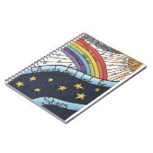 Als het regent, kijk dan naar regenbogen notitieboek (Linkerzijde)