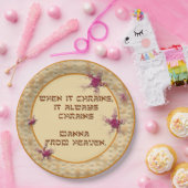 Als het regent... papieren bordje (Feest)