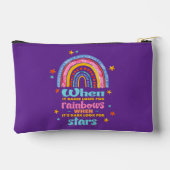 Als het regent, zoek dan naar regenbogen etui (Achterkant)