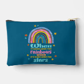 Als het regent, zoek dan regenbogen etui (Achterkant)