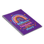 Als het regent, zoek dan regenbogen notitieboek (Rechterzijde)
