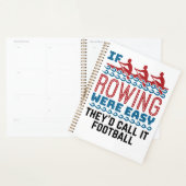 Als het roeien gemakkelijk was zouden zij als Foot Planner (Display)