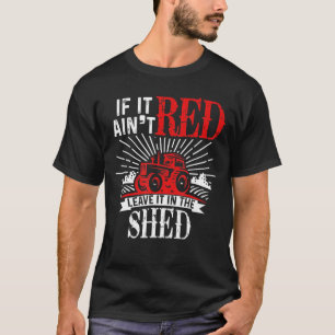 Als het rood wordt, laat het dan in de gekke kweek t-shirt