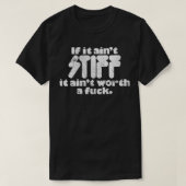 Als het schildert stijf is het een 1 waard t-shirt (Design voorkant)