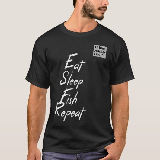 Als het stroomt gaat het grappige viscadeaus t-shirt (Voorkant)