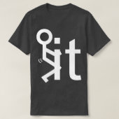 Als het t-shirt (Design voorkant)