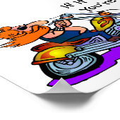 Als het te luid is, ben je te oud poster (Hoek)