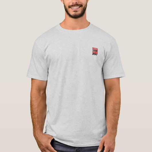 Als het te luid is, ben je te oud t-shirt (Voorkant)