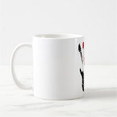 Als het te luid is, is het je te oud! koffiemok (Links)