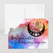 Als het uw roepende... briefkaart (Voorkant / Achterkant)