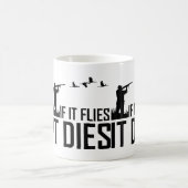 Als het vliegt gaat het dood koffiemok (Center)