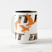 Als het Vliegt, is het dood Tweekleurige Koffiemok (Voorkant links)