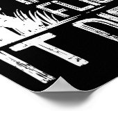 Als het vliegt sterft eend ganzenkwartel fazant Hu Poster (Hoek)