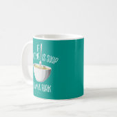 Als het Volgen Mok van de Koffie van het Zuidje is (Voorkant links)