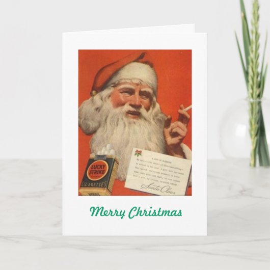 Als het voor Kerstman Goed is Feestdagen Kaart (Voorkant)