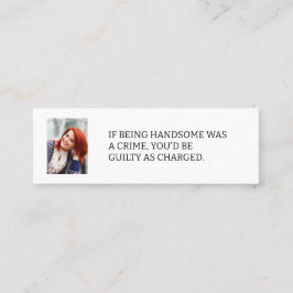 Als het zijn knappe foto dating visitekaartje