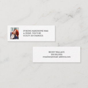 Als het zijn knappe foto dating visitekaartje