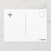 Als hij het voor mij Briefkaart deed (Achterkant)