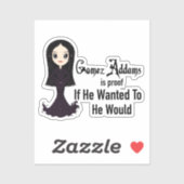 Als hij wilde Stickers (Vel)