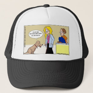 Als honden de baas zijn Grappige cadeaus & T-shirt Trucker Pet