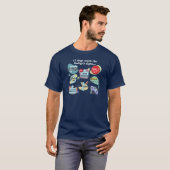 Als honden een ringsignaal afgeven t-shirt (Voorkant volledig)