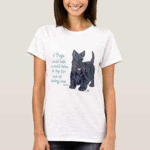 Als honden konden praten - Schotse Terrier Wijshei T-shirt