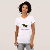 Als honden kunnen vliegen t-shirt (Voorkant volledig)