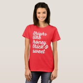 ALS HONEY THICK EN SWEET T-SHIRT (Voorkant volledig)