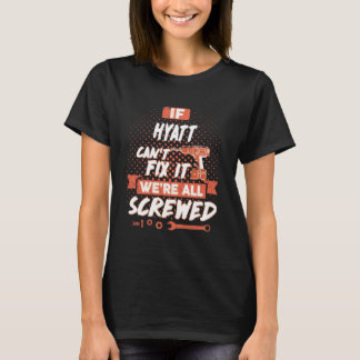 Als HYATT het niet kan oplossen, zijn we allemaal T-shirt