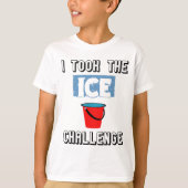 ALS Ice Bucket Challenge T-shirt (Voorkant)