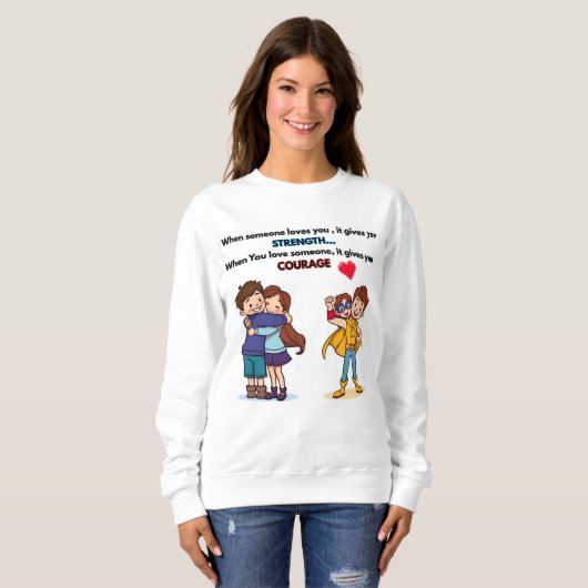 Als iemand van je houdt trui (Voorkant volledig)