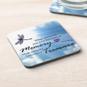 Als iemand van wie je houdt, libellen onderzetter (Linkerzijde)